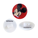 Plastic Button ø17mm, Size: 28`, Disney Mickey Mouse