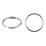 Split rings, key rings ø17 mm x 2 mm