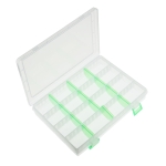Пластиковая коробка для хранения, 16 отсек, 28 х 18 х 3,5 см, Beadalon JA-BOX6