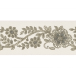 Tüllile tikitud pits, 6 cm, 2947