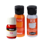 Paint for natural and synthetic fabrics, Darwi TEX, 30 ml, 50 ml