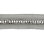 Тюль с бусинами металлик, 4,5 cм, SA-2528