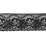 Joustava pitsi silikonilla, 62 mm