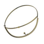 Ring-shaped bag frame-handle combination 18 cm