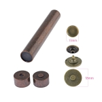 Riveting tools for riveted magnetic buttons ø18 mm