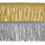 Fringe Trim with Metallic Thread 13 cm, 154130.013