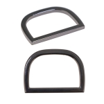 D-ring, half ring 47 mm x 34 mm for belt width 40mm