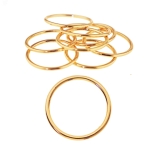 Тонкое и легкое металлическое кольцо ø15 мм, толщина 1,3 мм.