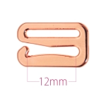 Металлический крючок для резинки бретелей бюстгальтера шириной 12 мм
