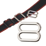 Metal belt slider 25 x 21 mm for belt width 18(-20) mm 