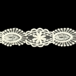 Кружево с бусинами и с пайетками 3,5 cм, AM14055