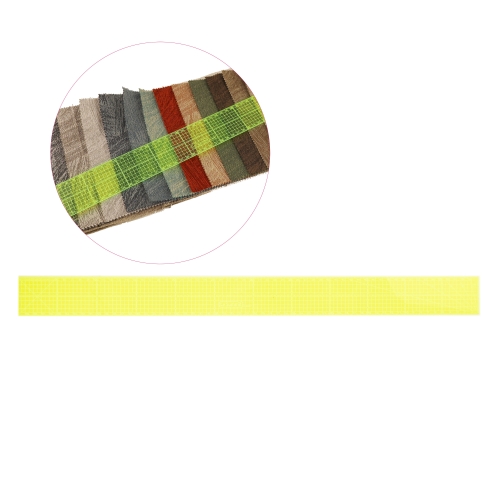 Läbipaistev õhem plastjoonlaud 5 cm x 60 cm, neoonkollane, LeSummit #34605, KL1019