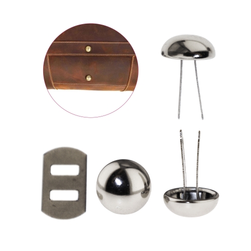 Bag, purse feet, studs ø12mm x 5mm