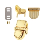 Pieni laukun pistolukko 19,5 x 31,5mm