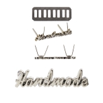 Metallnaast kirjaga Handmade (käsitöö) 9 x 35 x 2 mm