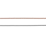 Metallkett, lüli mõõtmed: 3,2 x 2,3 x 0,6 mm