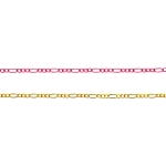 Декоративная металлическая цепь (сталь) 2,5 x 6 мм