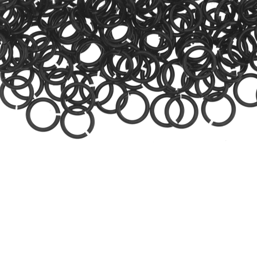 Metallrõngad keti valmistamiseks, traat 20 ga ø0,8 mm, rõngas ø4,37 mm, Beadalon (USA)