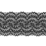 Joustava pitsinauha 22 cm, ELP178