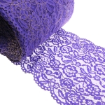 Elastic Lace with Metallic Thread 23 cm, ELP204