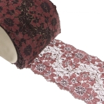 Elastic Lace with Metallic Thread 16 cm, ELP280