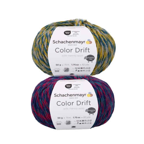 Пряжа Color Drift, Schachenmayr, 50 g = 75 m