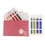 Sukkapuikkojen setti, lyhyeet 15cm puikot, Knit Pro Zing 47423