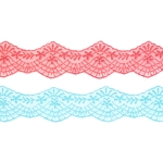 Кружево на сетке 4 см, 51-4287