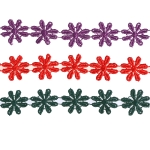 Lillepits väikestest õitest Art.G-4733, laiusega 2,5cm