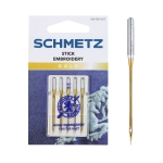 Embroidery Needles for Home Machines, Schmetz GOLD