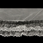 Gathered Tulle Lace, 20 cm