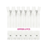 Spiralivetoketjujen tarjouserä, umpiketjut 6kpl/nippu, 6mm, Opti