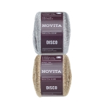 Viskoosisisaldusega pidulik metalliklõng, Disco, Novita