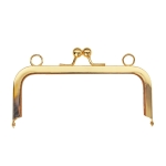 Twin hinged metal interchangeable bag frame, bag fastening,108cm