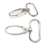 Swivel hook; swivel latch; snap hook, Twist Base for band 25-32mm