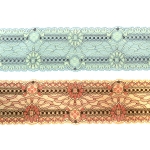 Ohut polyesteripitsi 6 cm, MWT718