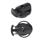 Ovaalne plast-stopper 23 mm x 18 mm nöörile max. ø4 mm