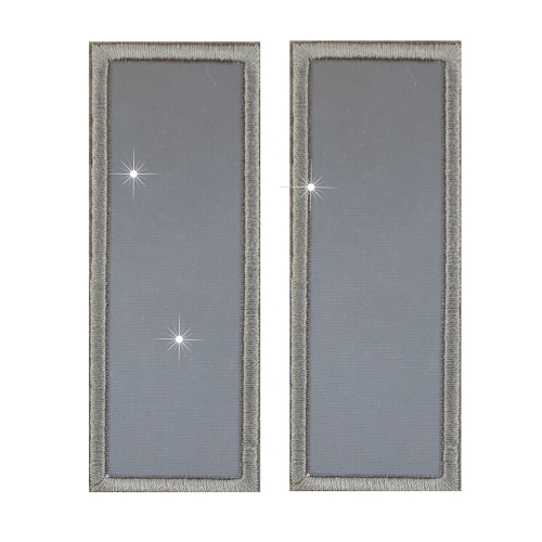 Helkuraplikatsioonid, triigitavad, 2 tk, 7,5 x 3 cm, Kleiber LM-9215R