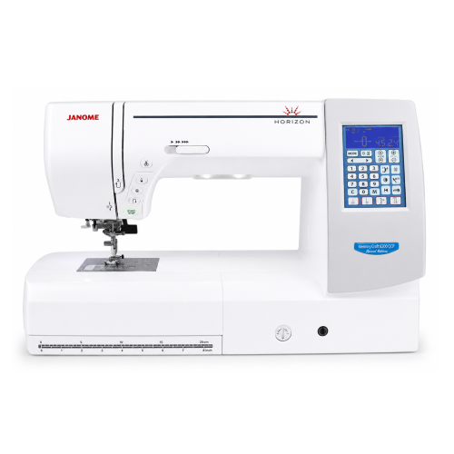 Ompelukone Janome Horizon Memory Craft 8200QCPSE +lahja iso jatkopöytä 858416006 arvoltaan 96€