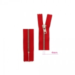 Opti metall-tõmblukud (püksilukud) 4 mm hammastik, pikkus 13 cm -14 cm