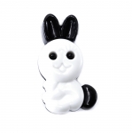 Plastic Button Bunny ø20 mm, size: 32L