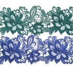 Guipure lace, 9 cm