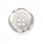 Kõrgete äärtega, nelja auguga plastiknööp, ø22 mm, suurus: 32L