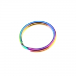 Metallist, kirju võtmerõngas, ø20 mm x 3 mm