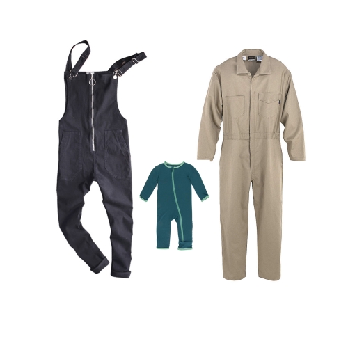 Two-Way Non-Separating Coverall Zipper 6 mm, Opti