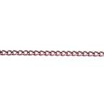 Decorative metal chain (iron) 4 x 3 x 0,8 mm