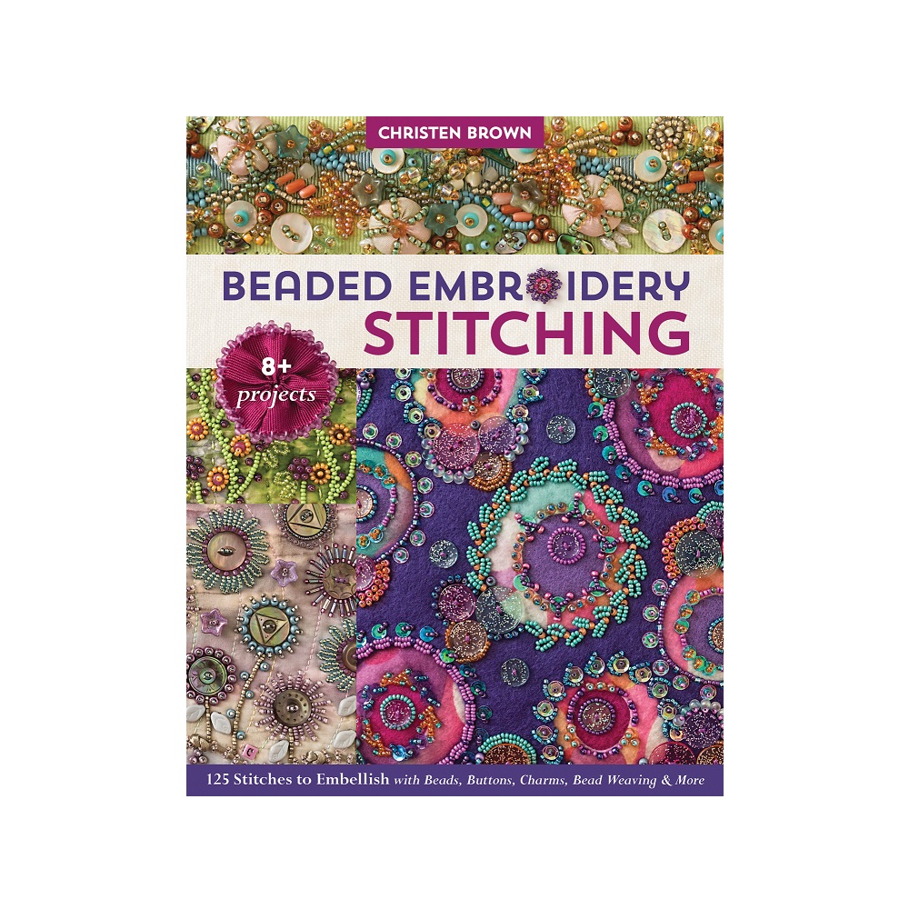 Raamat `Beaded Embroidery Stitching`