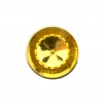 Muovinen kristallinappi, metallialusta, ø25 mm (koko 40L)