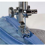 Invisible Zipper Foot (Z) for Janome and Elna machines with 9 mm max. Stich width, #202-144-009