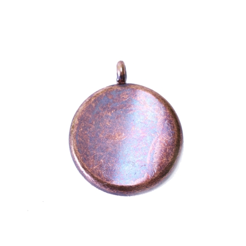 Ripatsi toorik liimitava medaljoni pesaga / Circular Pendant Base / 16 x 2mm